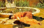 John William Godward Dolce Far Niente Germany oil painting reproduction